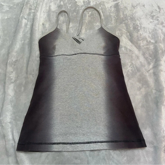 Lululemon satya tank ombré gray black 21311 - Picture 3 of 8